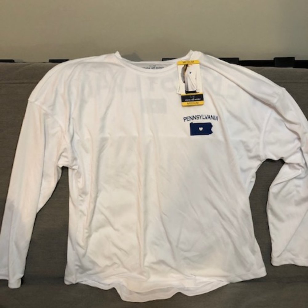 SOLD - Pennsylvania long sleeve shirt, NWT M